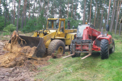 Schiessblenden-Erdarbeiten